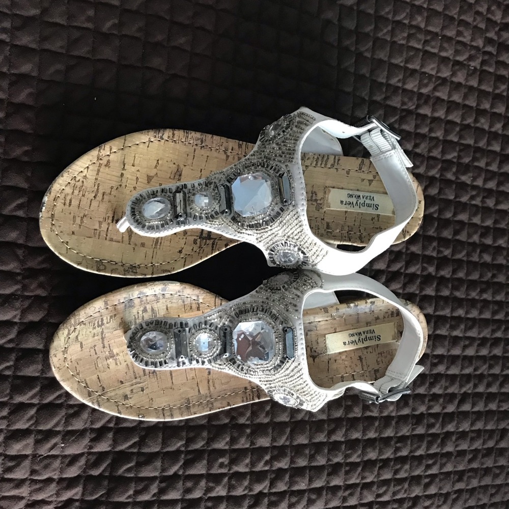 Simply Vera Women's Wedge Sandals, Size 8